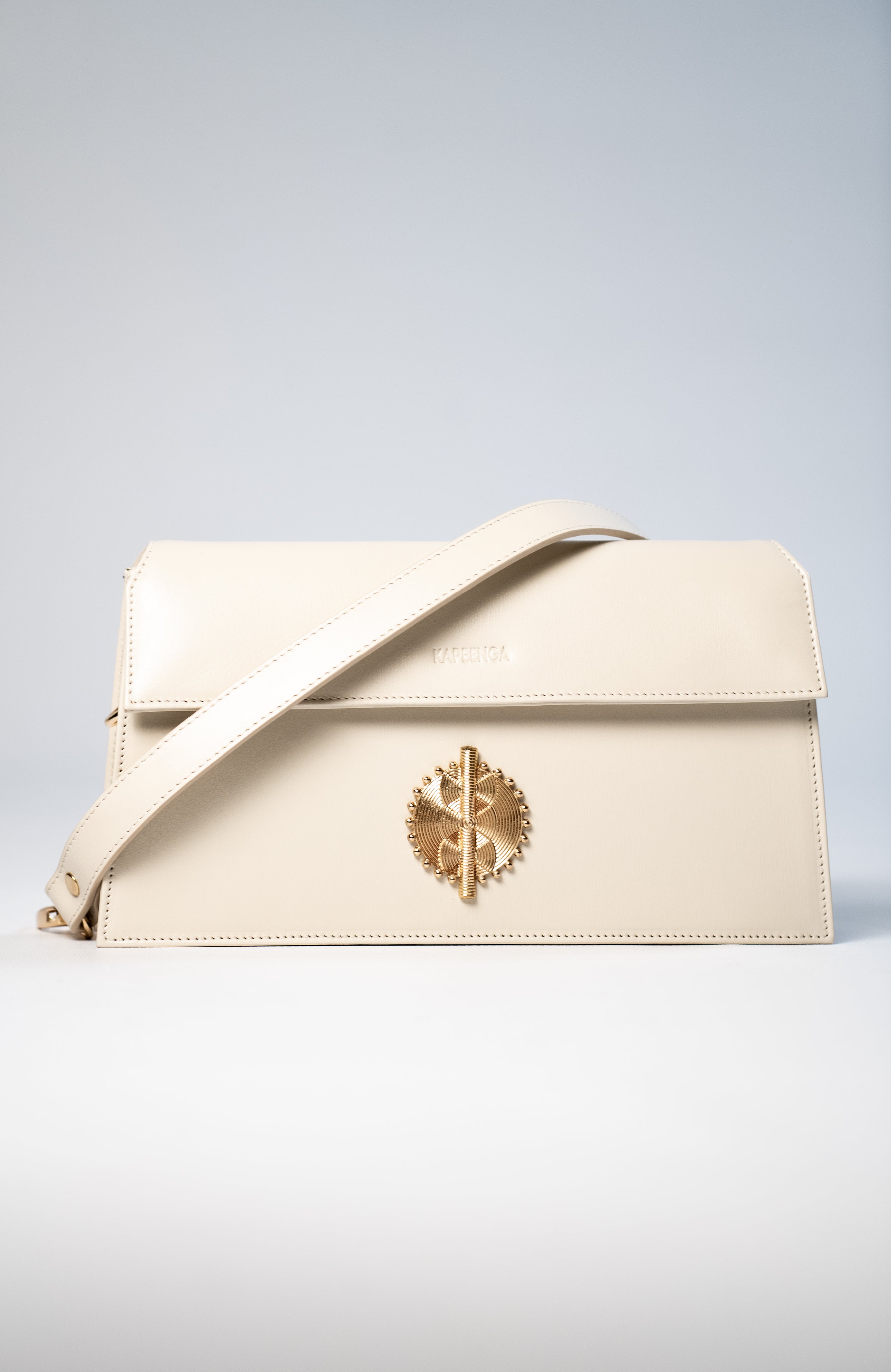 Zalika Bag - White Saffiano