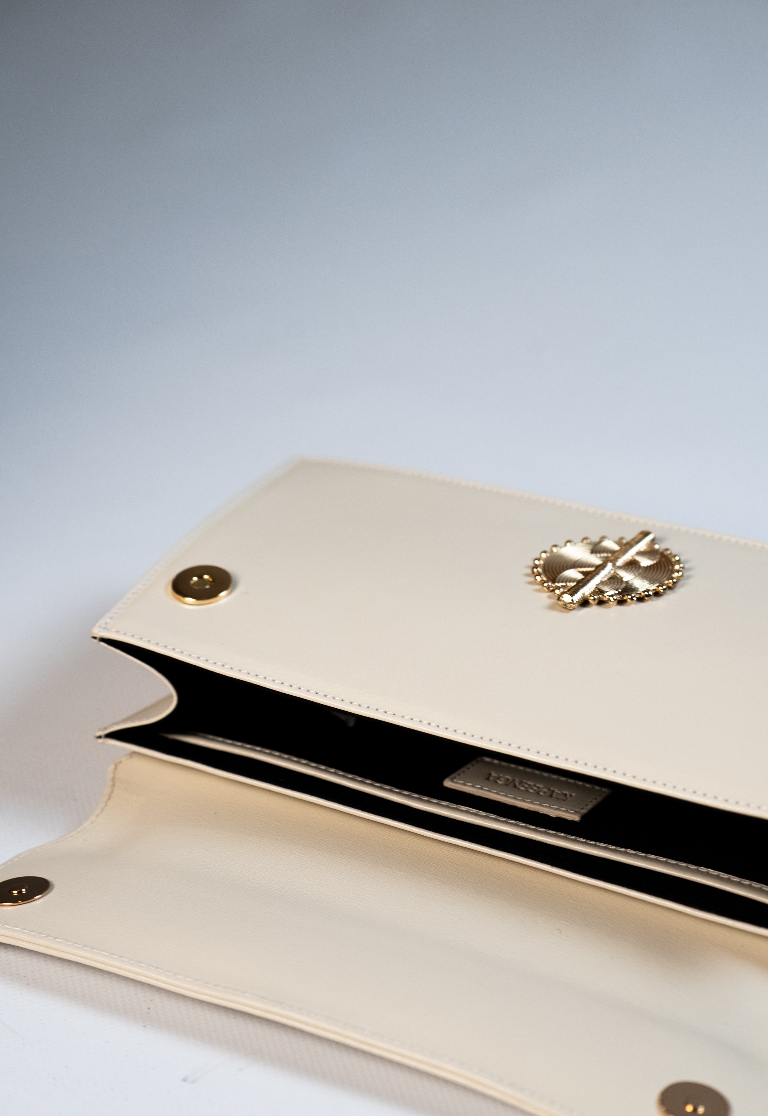 Zalika Bag - White Saffiano