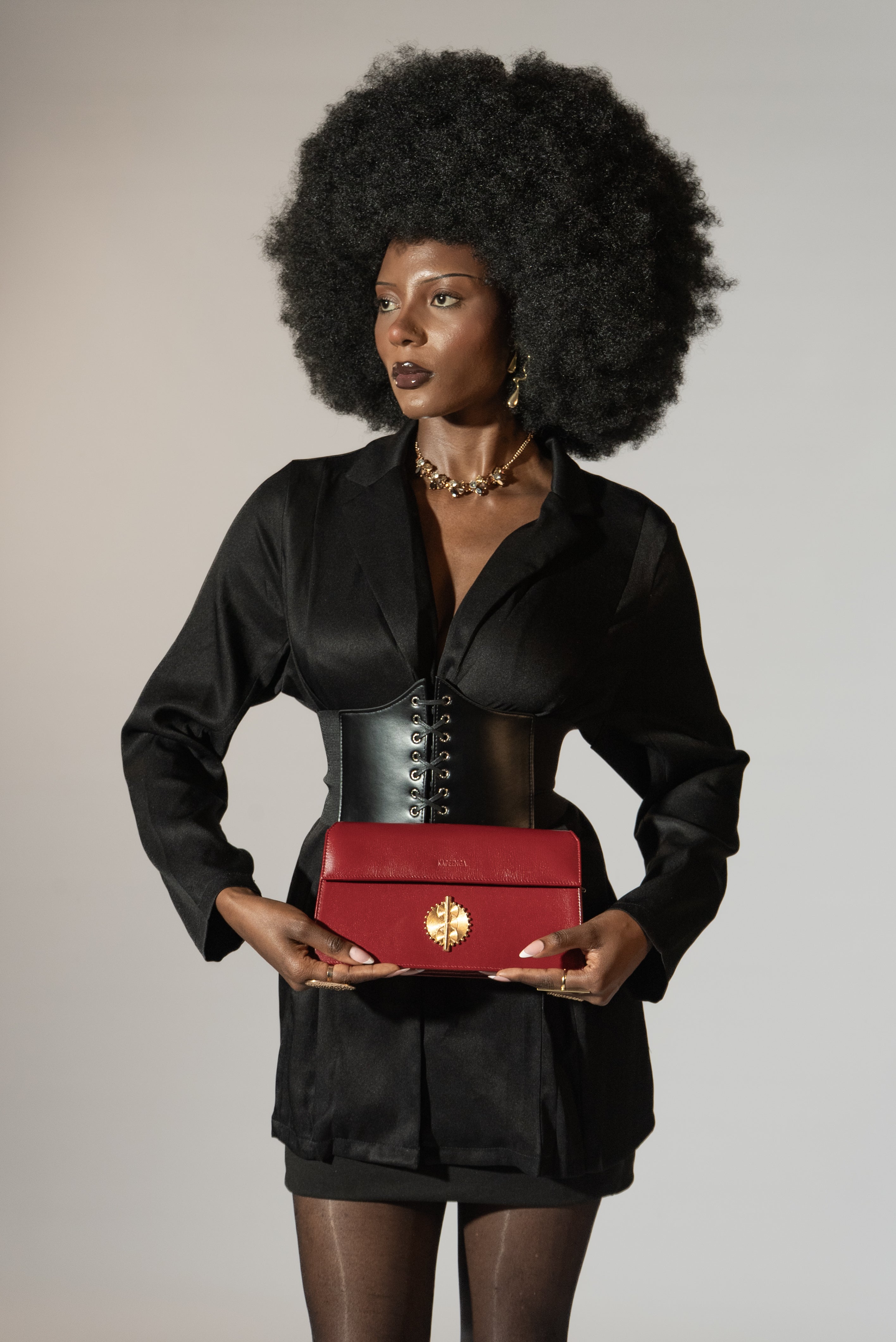 Zalika Bag - Burgundy
