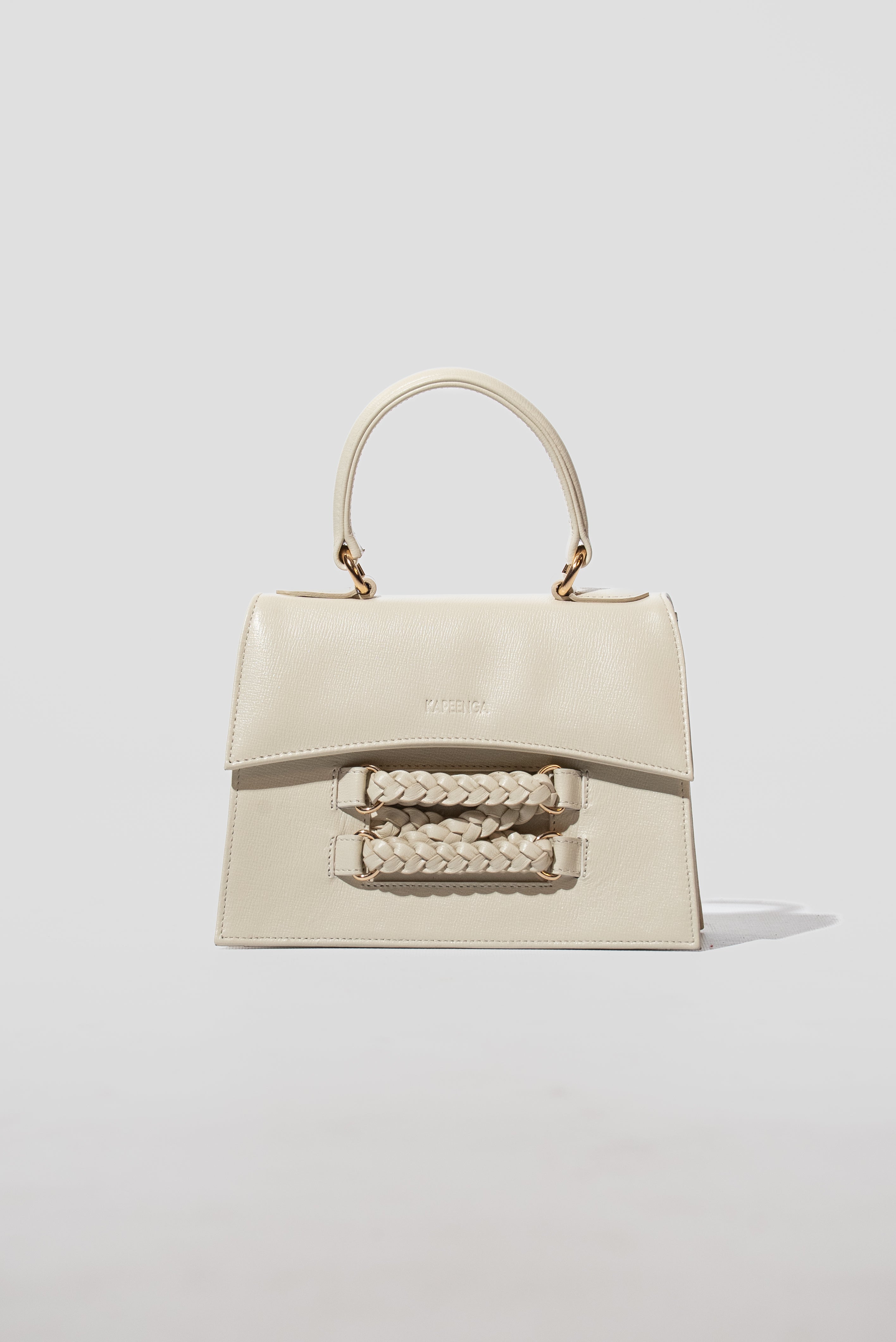 Amani Bag - White Saffiano