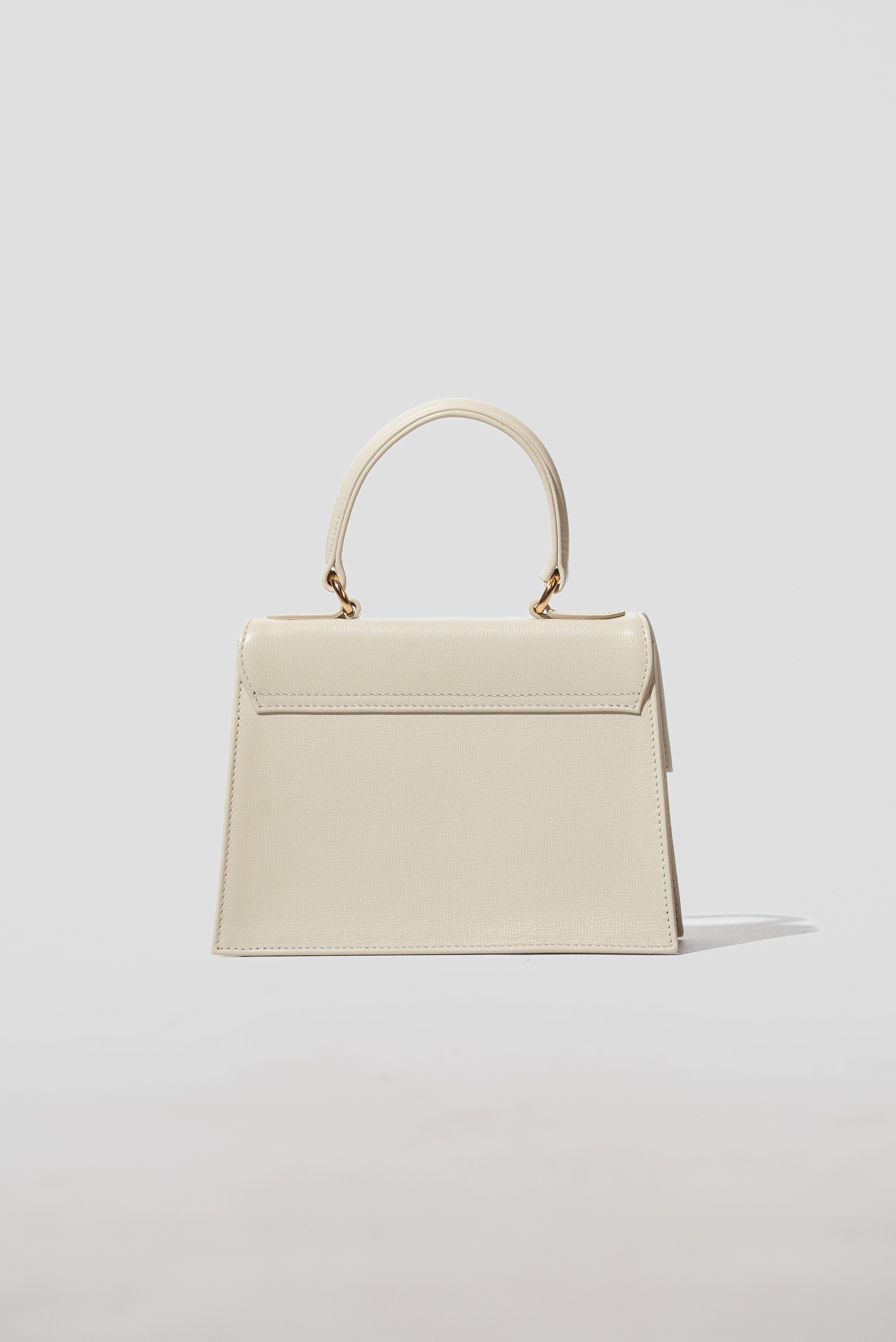 Amani Bag - White Saffiano
