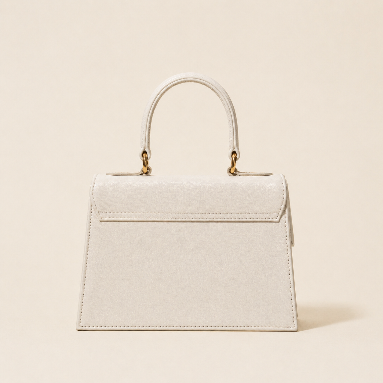 Amani Bag - White Saffiano