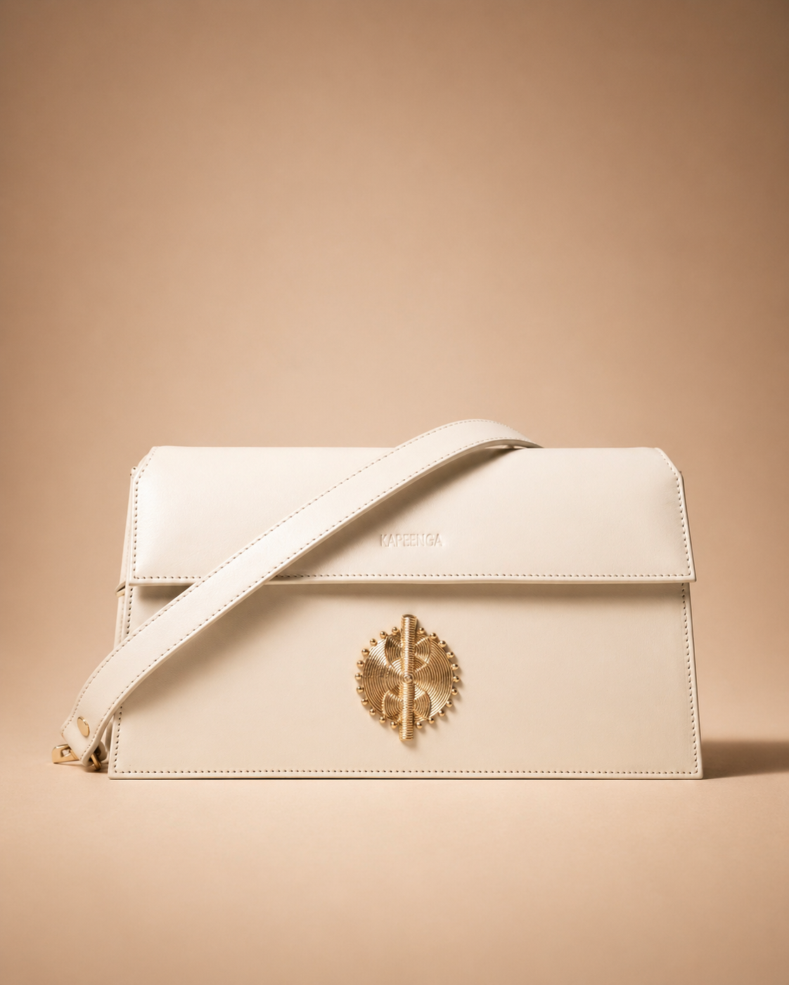Zalika Bag - White Saffiano