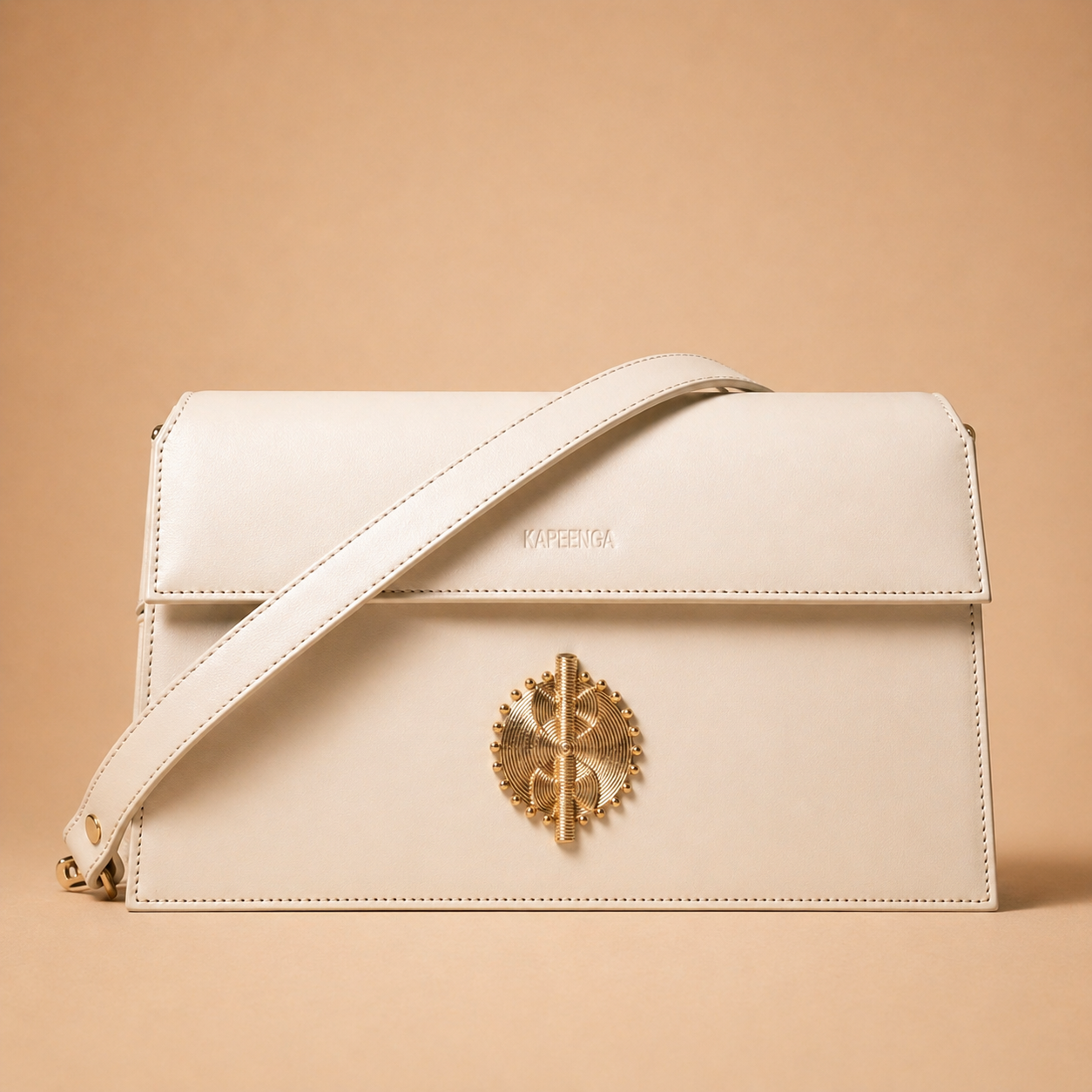 Zalika Bag - White Saffiano